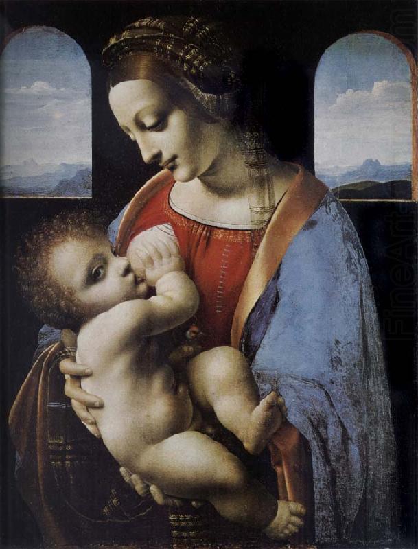 LEONARDO da Vinci Madonna and Child china oil painting image
